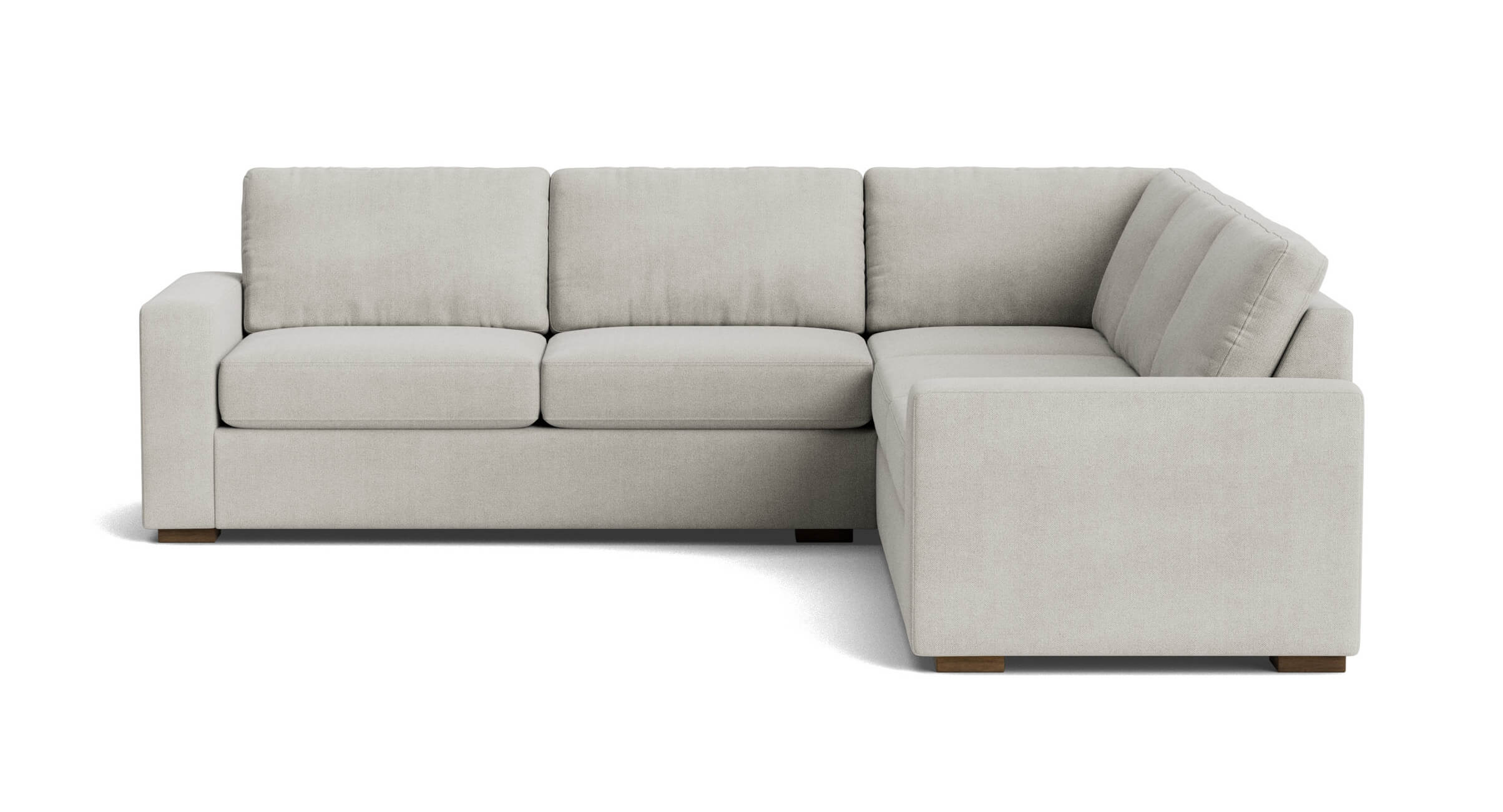 G: Rio Sleeper Corner Sectional in Stonecrop Linen Natural fabric