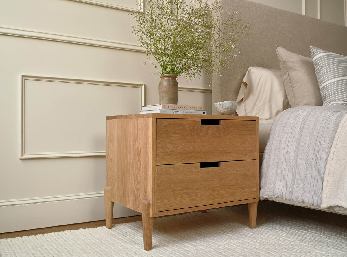 IRL: Walt Nightstand in White Oak