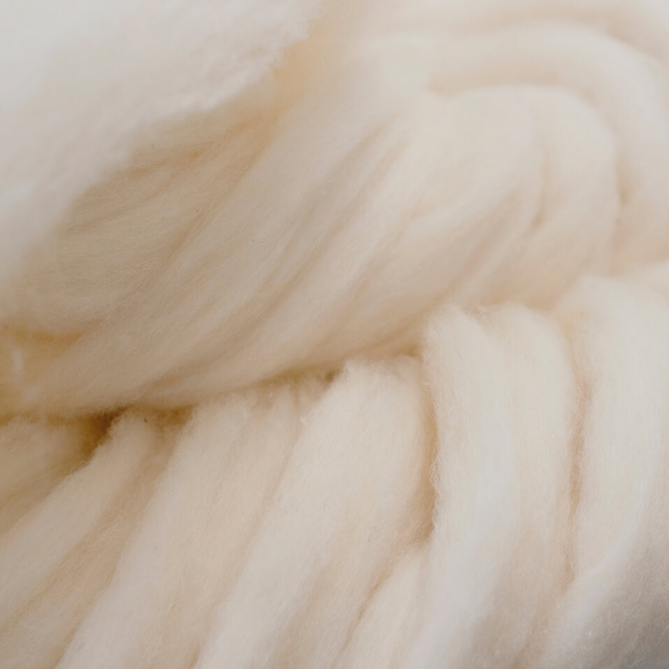 closeup of wool