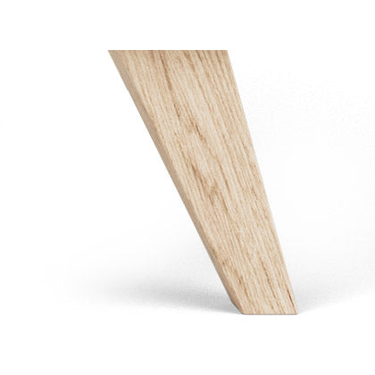 Zavis 6"H White Oak Leg