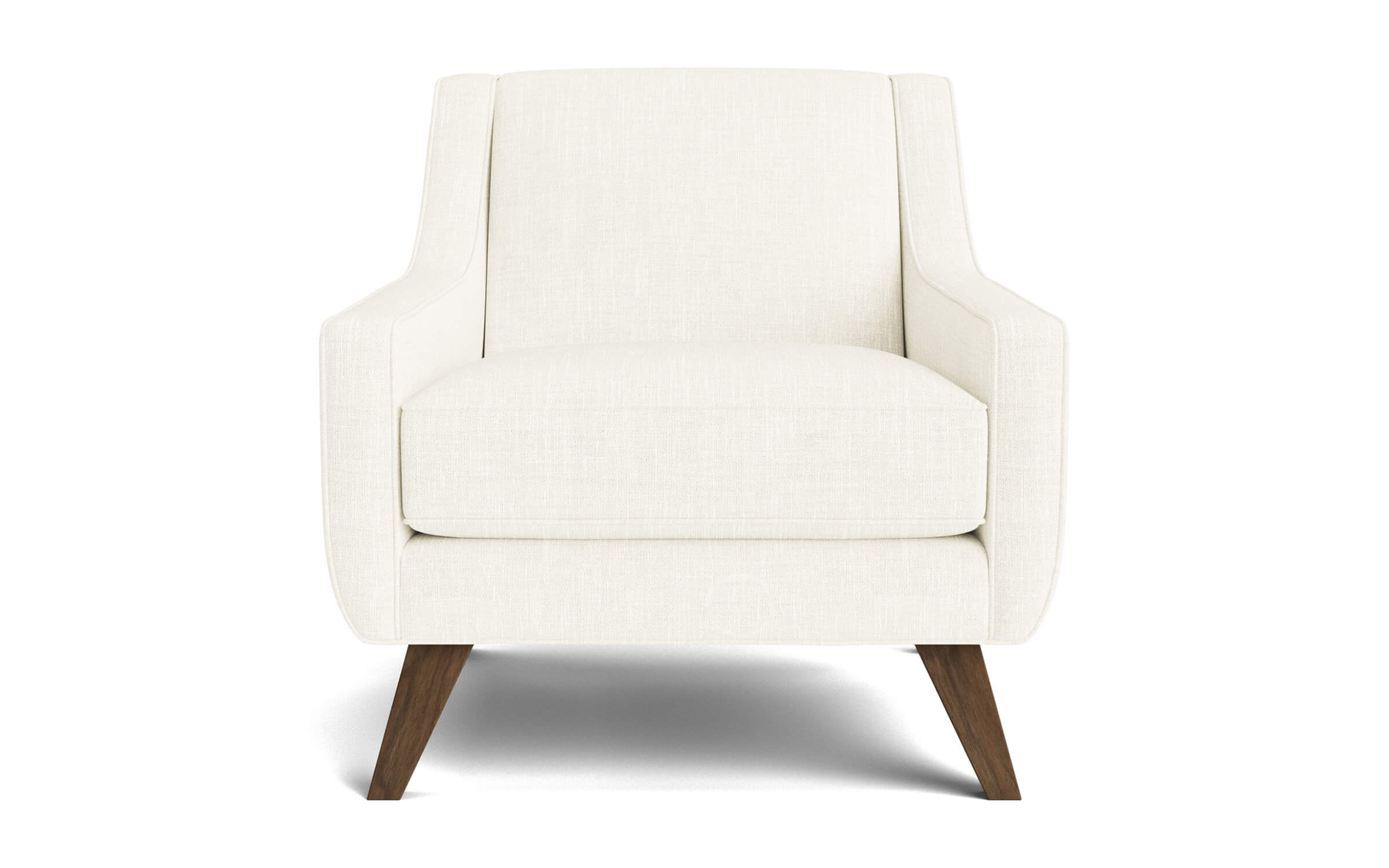 G: Zavis Chair in Larkspur Pearl fabric and cafe legs