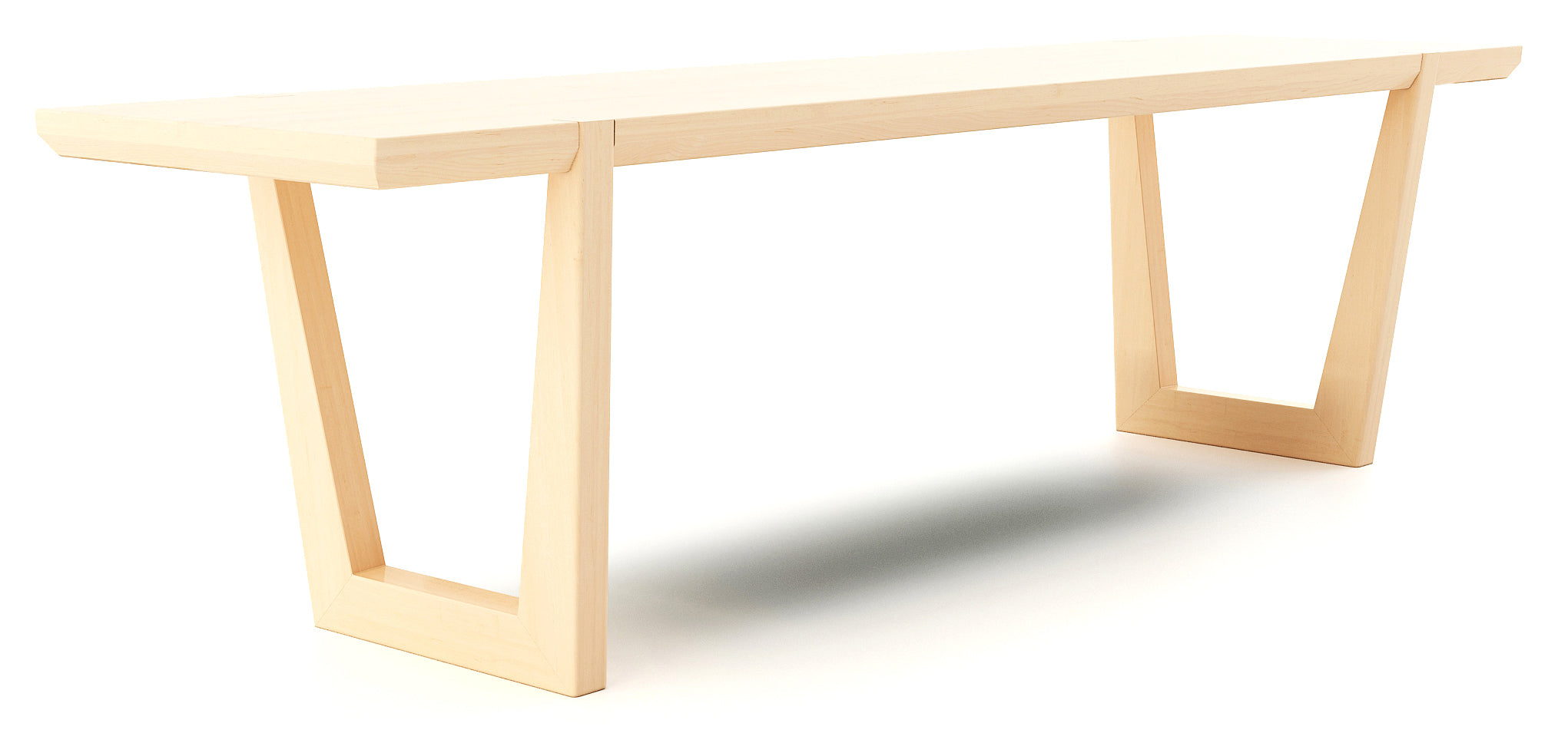 Stu Bench in Maple from Angle