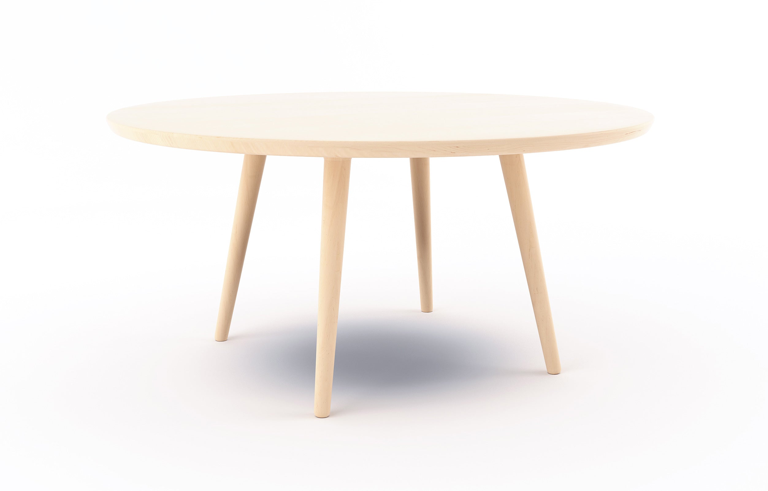 Voya Round Dining Table in Maple