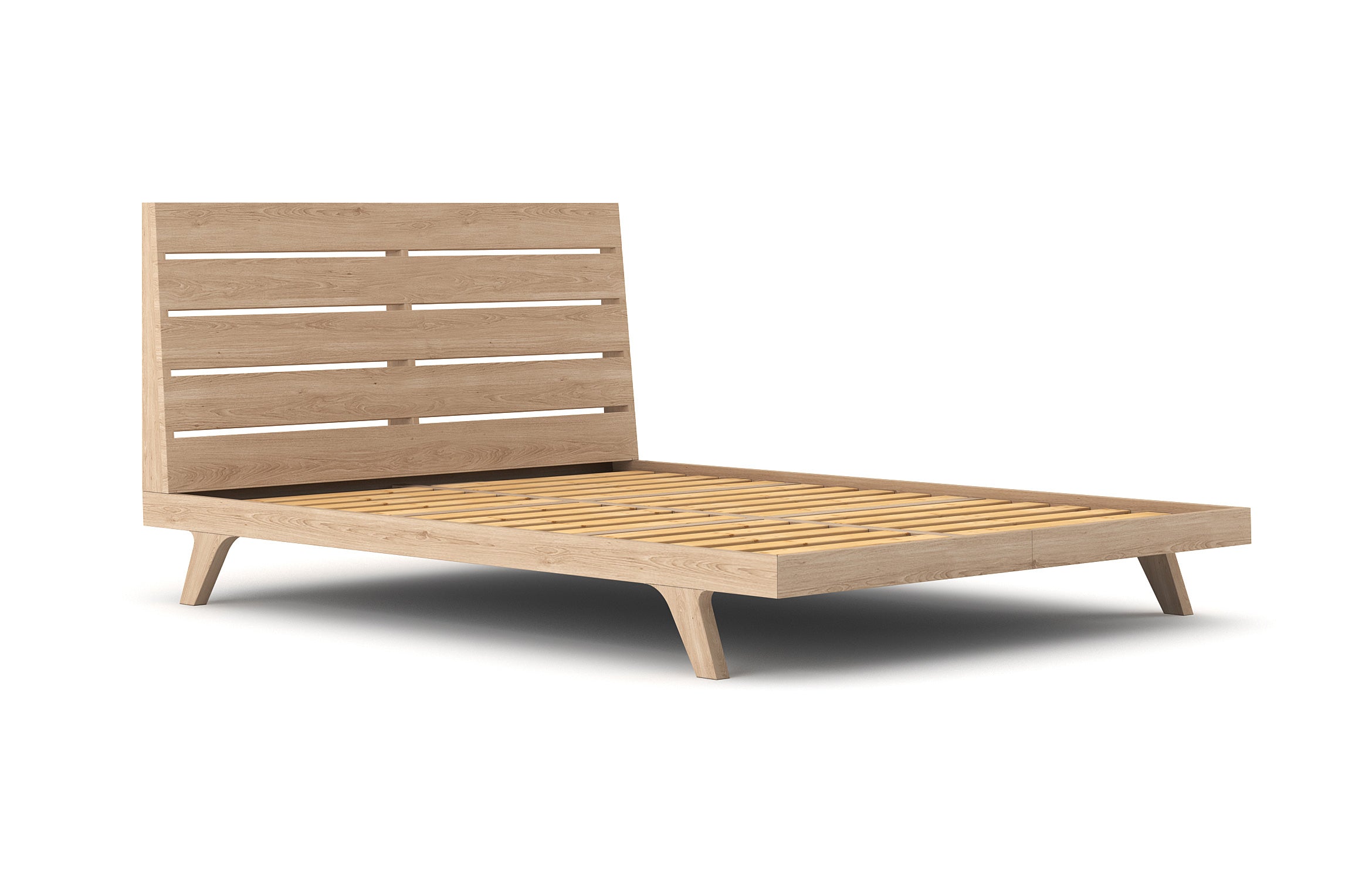 Maple bed deals frame