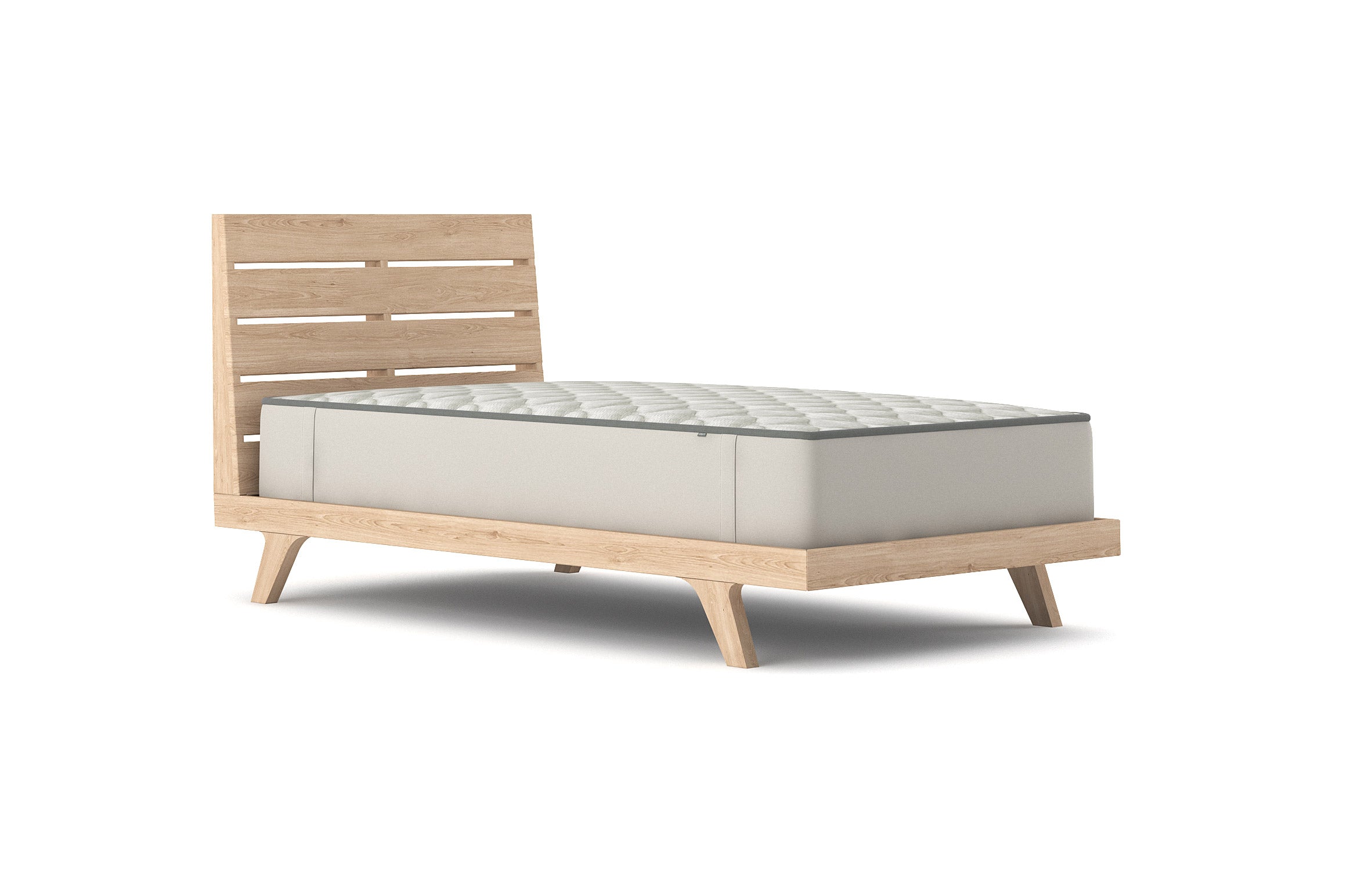 Palder Bed in Maple with mattress
